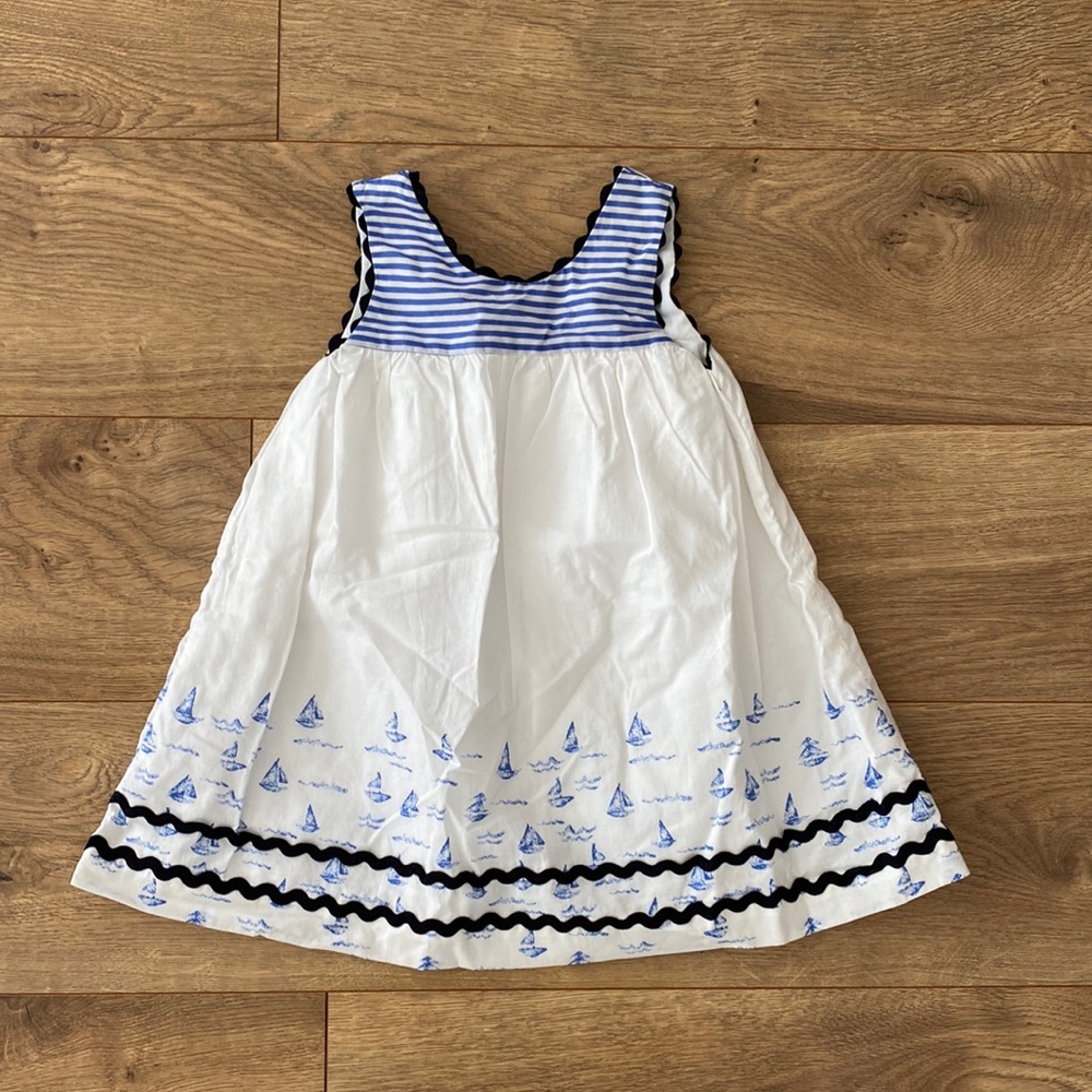 Baby Sailboat dress (size 6-9 months)